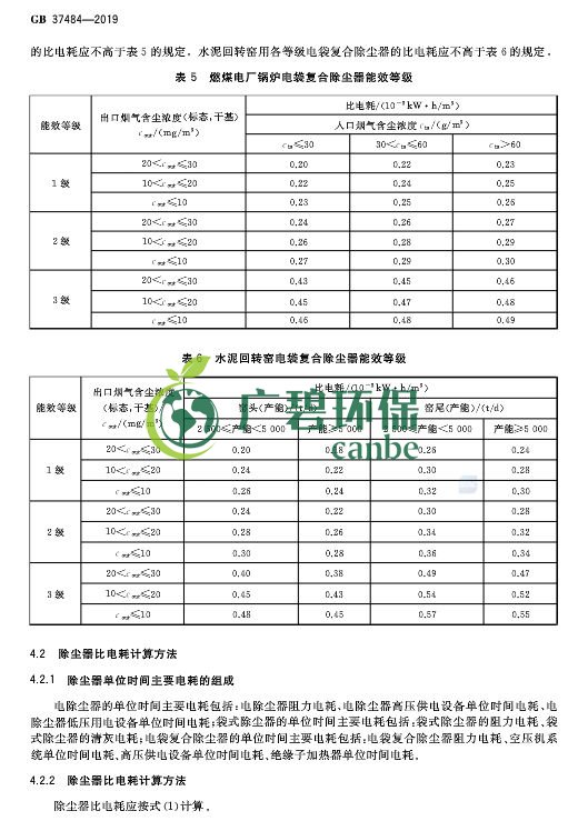 國家標準委發布《除塵器能效限定值及能效等級》(圖8) 國家標準委發布《除塵器能效限定值及能效等級》(圖8)