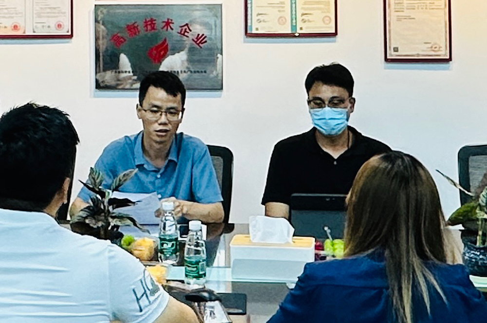 佛山市生態環境局、佛山市生態環境局順德分局領導蒞臨廣碧調研指導(圖2) 佛山市生態環境局、佛山市生態環境局順德分局領導蒞臨廣碧調研指導(圖2)